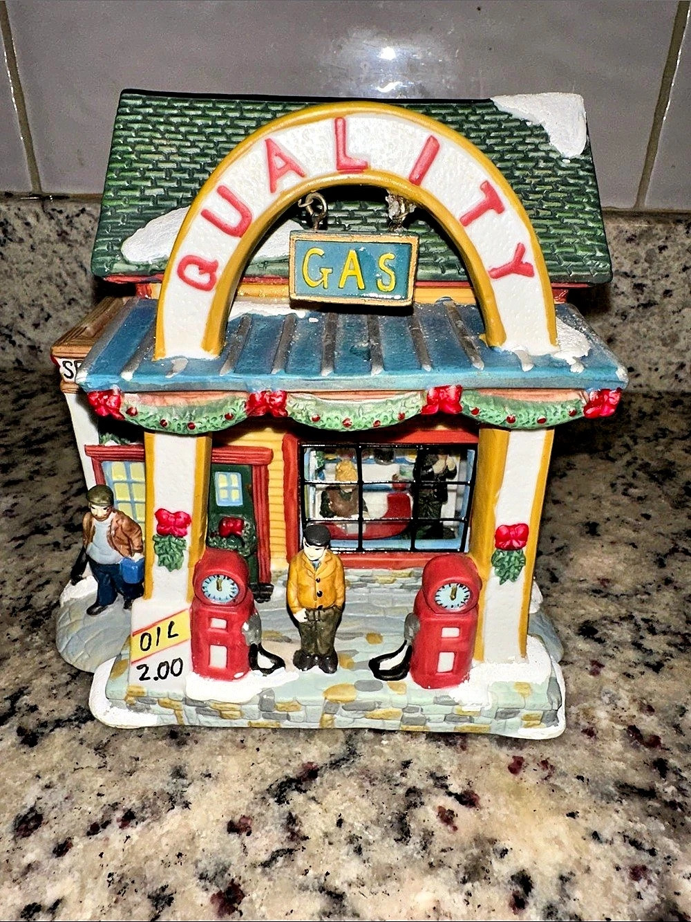 Gas Station Decor Multi-Color